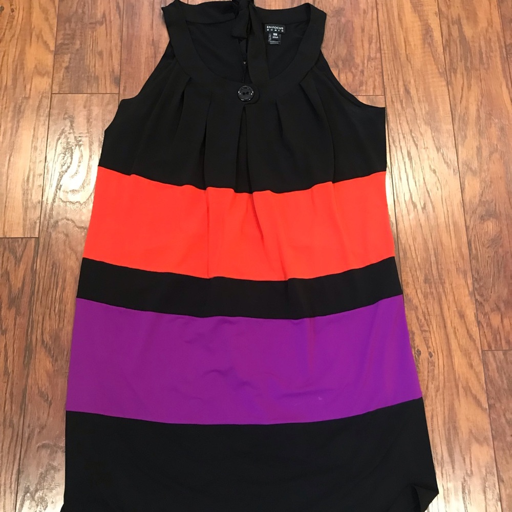 Colorblock dress